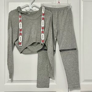 Grey lounge set